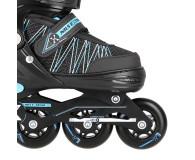 Nils Extreme Łyżworolki Łyżwy 2w1 NH11912 rozm. S 31-34 Czarno-niebieskie - 1121274 - zdjęcie 6
